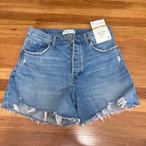 Abercrombie and Fitch Jean Dad Shorts *BRAND NEW*